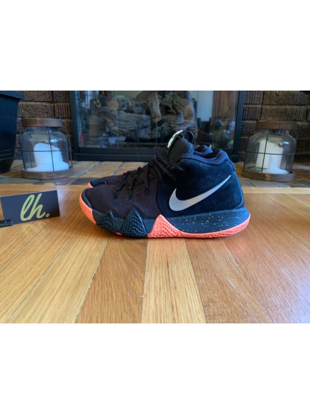 Size 8 Nike Kyrie 4 “Venus Fly Trap” Basketball Shoes 943806-010